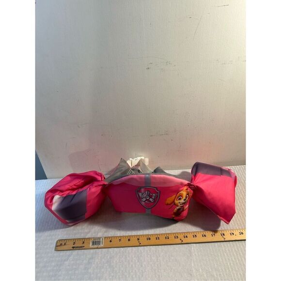 Swimways paw patrol swim float  wings pink Skye puddle jumper style - Picture 3 of 7